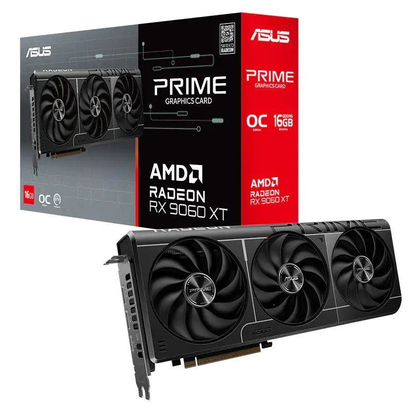 Asus Prime Radeon RX 9060 XT 16G OC Graphics Card - I Gaming Computer | Australia Wide Shipping | Buy now, Pay Later with Afterpay, Klarna, Zip, Latitude & Paypal