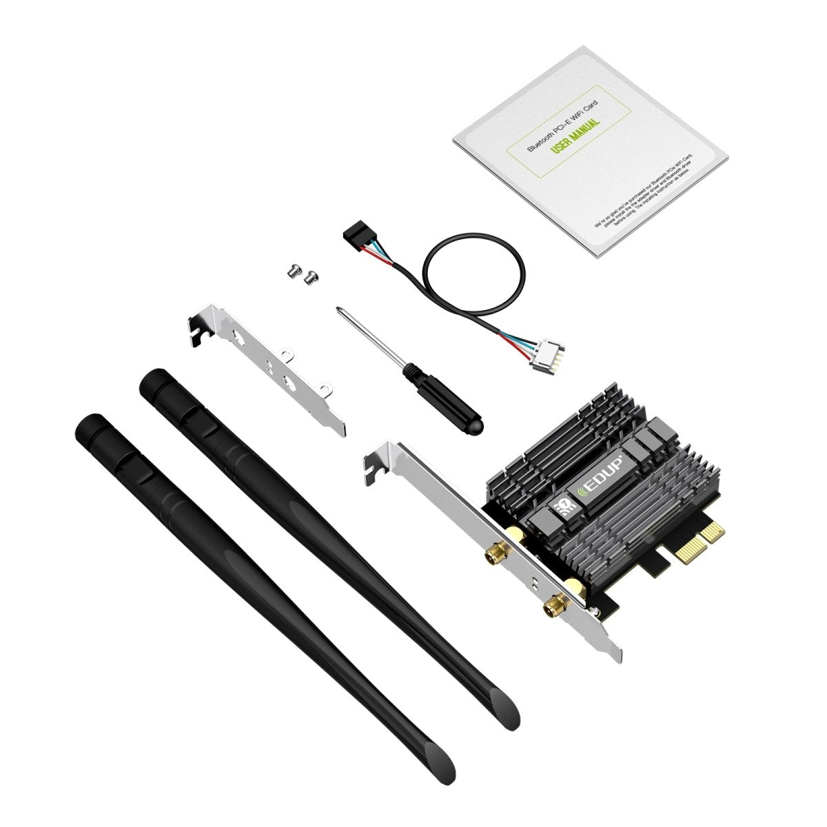 EDUP WIFI 7 & Bluetooth 5.4 PCI - E Wireless Adapter with heatsink - I Gaming Computer | Australia Wide Shipping | Buy now, Pay Later with Afterpay, Klarna, Zip, Latitude & Paypal