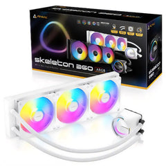 Antec Skeleton 360 ARGB 360mm AIO Liquid CPU Cooler - White - I Gaming Computer | Australia Wide Shipping | Buy now, Pay Later with Afterpay, Klarna, Zip, Latitude & Paypal