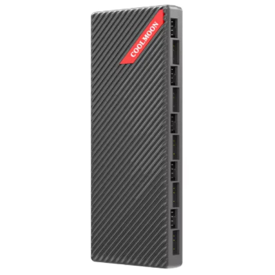 Coolmoon AM10 10* 4Pin PWM & 10* 5V 3Pin ARGB Fan Hub - I Gaming Computer | Australia Wide Shipping | Buy now, Pay Later with Afterpay, Klarna, Zip, Latitude & Paypal
