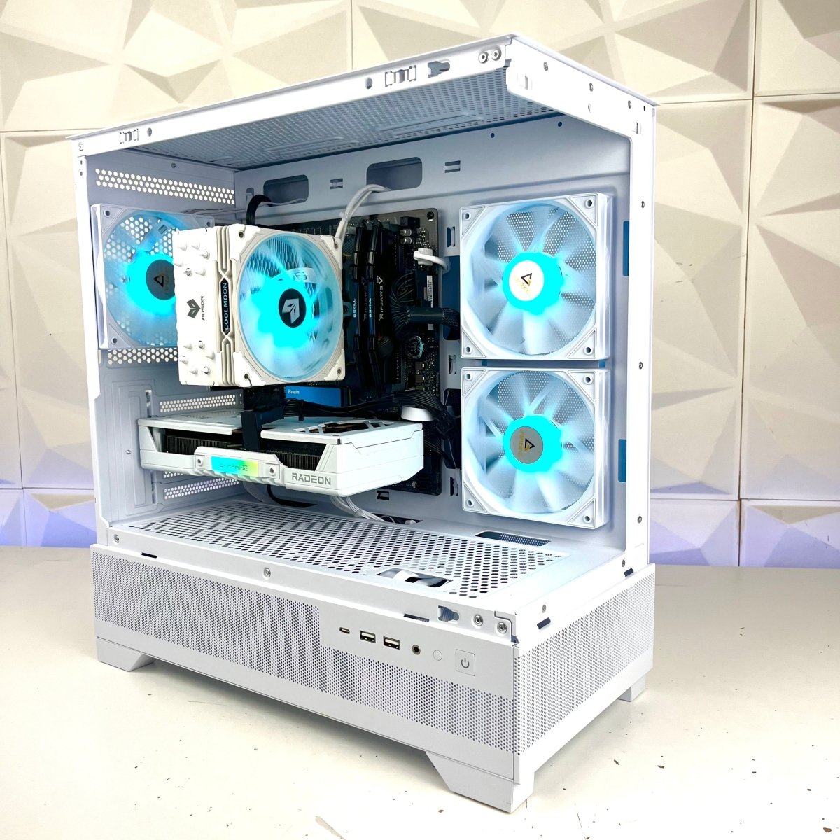 Gaming PC Ice Prism Ryzen AM4|RX 9060 XT/9070 XT CX500M - I Gaming Computer | Australia Wide Shipping | Buy now, Pay Later with Afterpay, Klarna, Zip, Latitude & Paypal