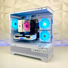 Gaming PC Ice Prism Ryzen AM4|RX 9060 XT/9070 XT CX500M - I Gaming Computer | Australia Wide Shipping | Buy now, Pay Later with Afterpay, Klarna, Zip, Latitude & Paypal
