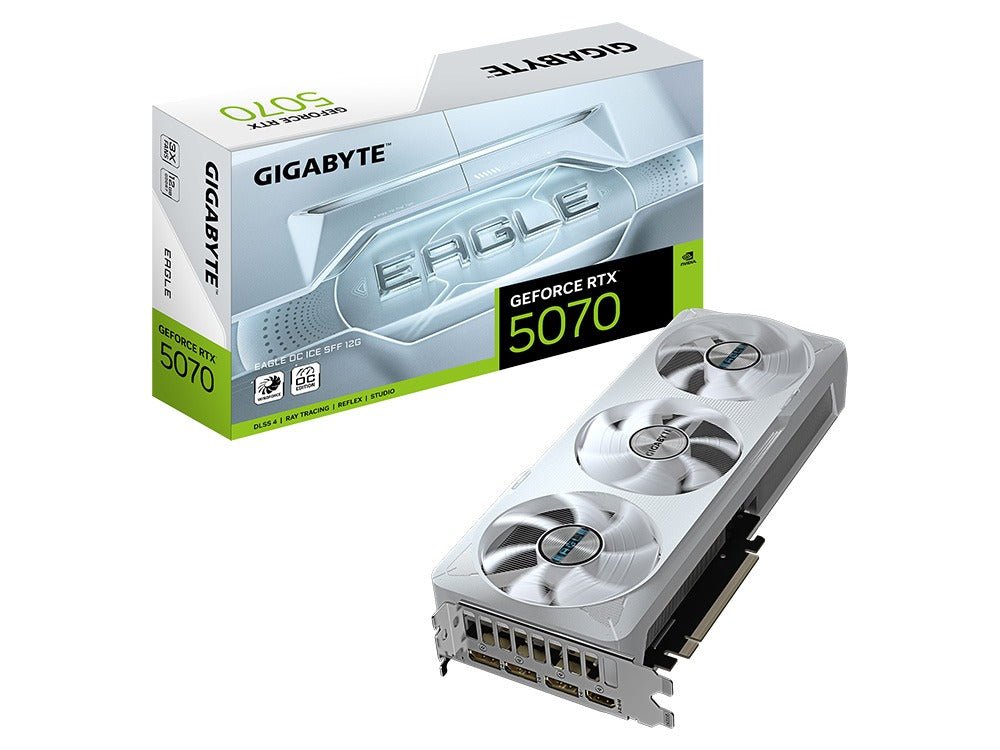 Gigabyte GeForce RTX 5070 Eagle OC ICE SFF 12GB GDDR7 - I Gaming Computer | Australia Wide Shipping | Buy now, Pay Later with Afterpay, Klarna, Zip, Latitude & Paypal