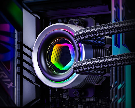 ID - COOLING FX240 INF 240mm ARGB AIO Liquid CPU Cooler Black - I Gaming Computer | Australia Wide Shipping | Buy now, Pay Later with Afterpay, Klarna, Zip, Latitude & Paypal