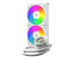 ID - COOLING FX240 INF 240mm ARGB AIO Liquid CPU Cooler White - I Gaming Computer | Australia Wide Shipping | Buy now, Pay Later with Afterpay, Klarna, Zip, Latitude & Paypal