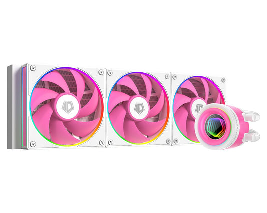 ID - COOLING FX360 INF 360mm ARGB AIO Liquid CPU Cooler Pink - I Gaming Computer | Australia Wide Shipping | Buy now, Pay Later with Afterpay, Klarna, Zip, Latitude & Paypal