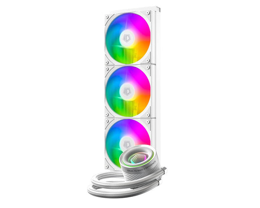 ID - COOLING FX360 INF 360mm ARGB AIO Liquid CPU Cooler White - I Gaming Computer | Australia Wide Shipping | Buy now, Pay Later with Afterpay, Klarna, Zip, Latitude & Paypal