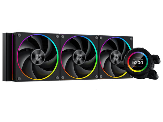 ID - COOLING SL360 360mm ARGB AIO Liquid CPU Cooler Black - I Gaming Computer | Australia Wide Shipping | Buy now, Pay Later with Afterpay, Klarna, Zip, Latitude & Paypal