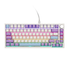 Ajazz AK820 Purple Mechanical keyboard RGB (Sea Salt switch) - I Gaming Computer | Australia Wide Shipping | Buy now, Pay Later with Afterpay, Klarna, Zip, Latitude & Paypal