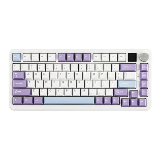 Ajazz AK820 MAX Purple - White - Blue Magneti c keyboard RGB With Screen Wired&Wireless(Magnetic switch) - I Gaming Computer | Australia Wide Shipping | Buy now, Pay Later with Afterpay, Klarna, Zip, Latitude & Paypal