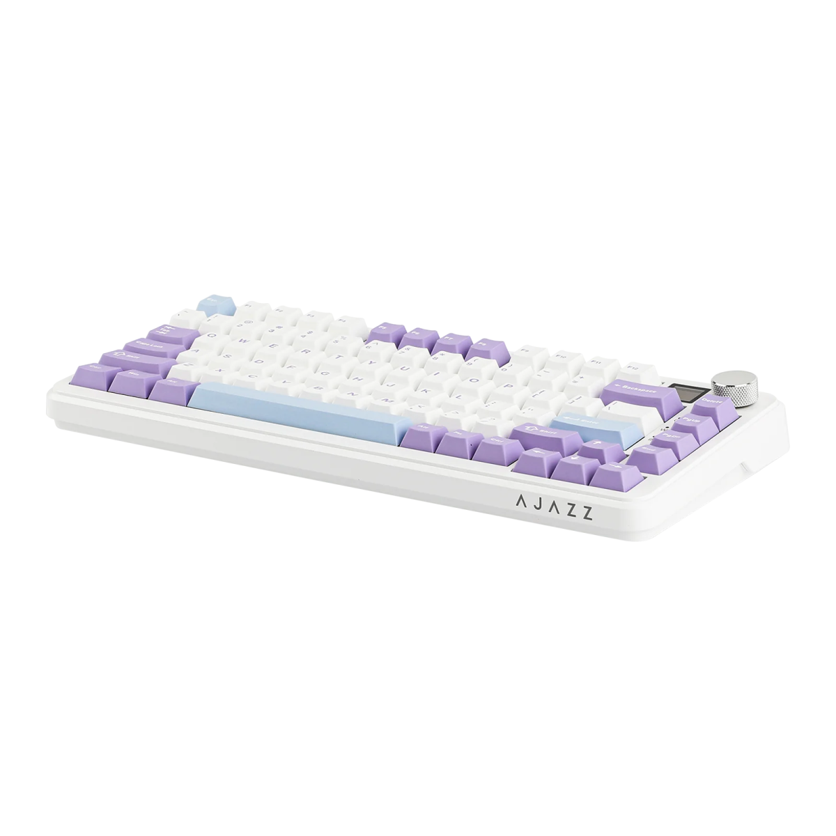 Ajazz AK980 Purple - White - Blue Mechanical keyboard With Screen RGB Wired&Wireless (Maillard switch) - I Gaming Computer | Australia Wide Shipping | Buy now, Pay Later with Afterpay, Klarna, Zip, Latitude & Paypal