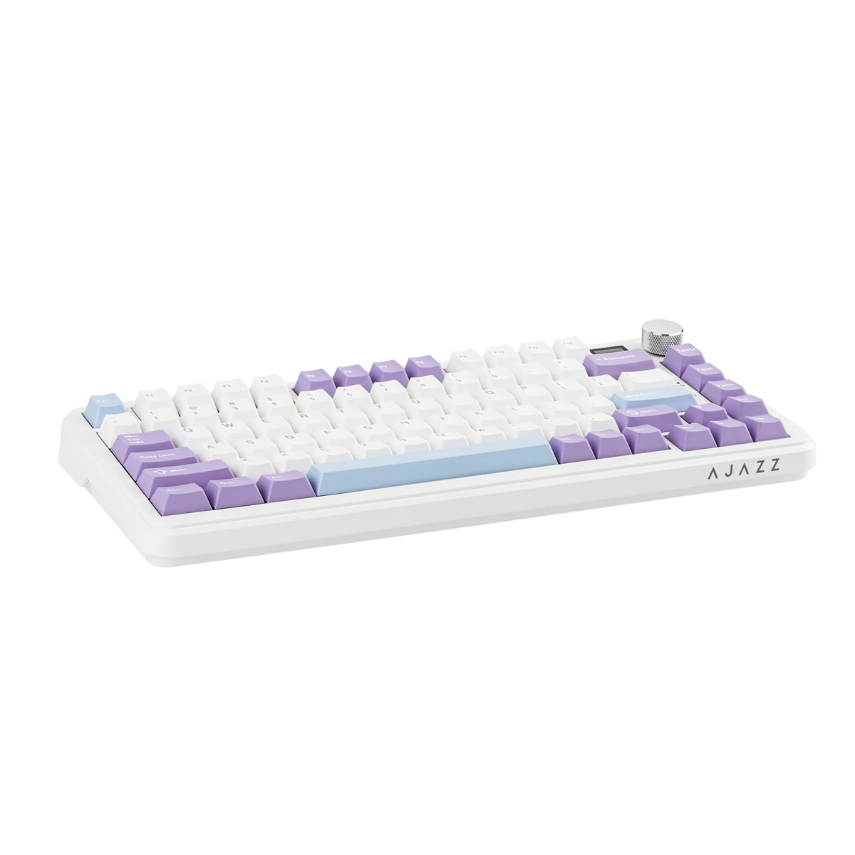 Ajazz AK980 Purple - White - Blue Mechanical keyboard With Screen RGB Wired&Wireless (Maillard switch) - I Gaming Computer | Australia Wide Shipping | Buy now, Pay Later with Afterpay, Klarna, Zip, Latitude & Paypal