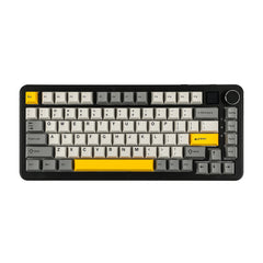 Ajazz AK820 MAX Black - Gray - Yellow Magnetic keyboard RGB With Screen Wired&Wireless(Magnetic switch) - I Gaming Computer | Australia Wide Shipping | Buy now, Pay Later with Afterpay, Klarna, Zip, Latitude & Paypal