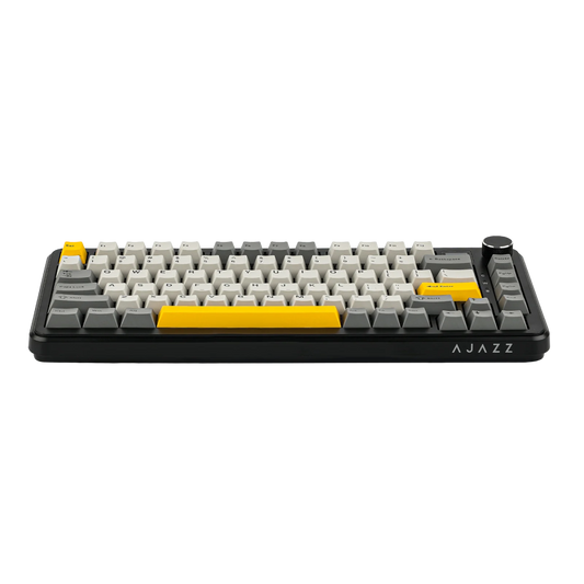 Ajazz AK820 MAX Black - Gray - Yellow Magnetic keyboard RGB With Screen Wired&Wireless(Magnetic switch) - I Gaming Computer | Australia Wide Shipping | Buy now, Pay Later with Afterpay, Klarna, Zip, Latitude & Paypal