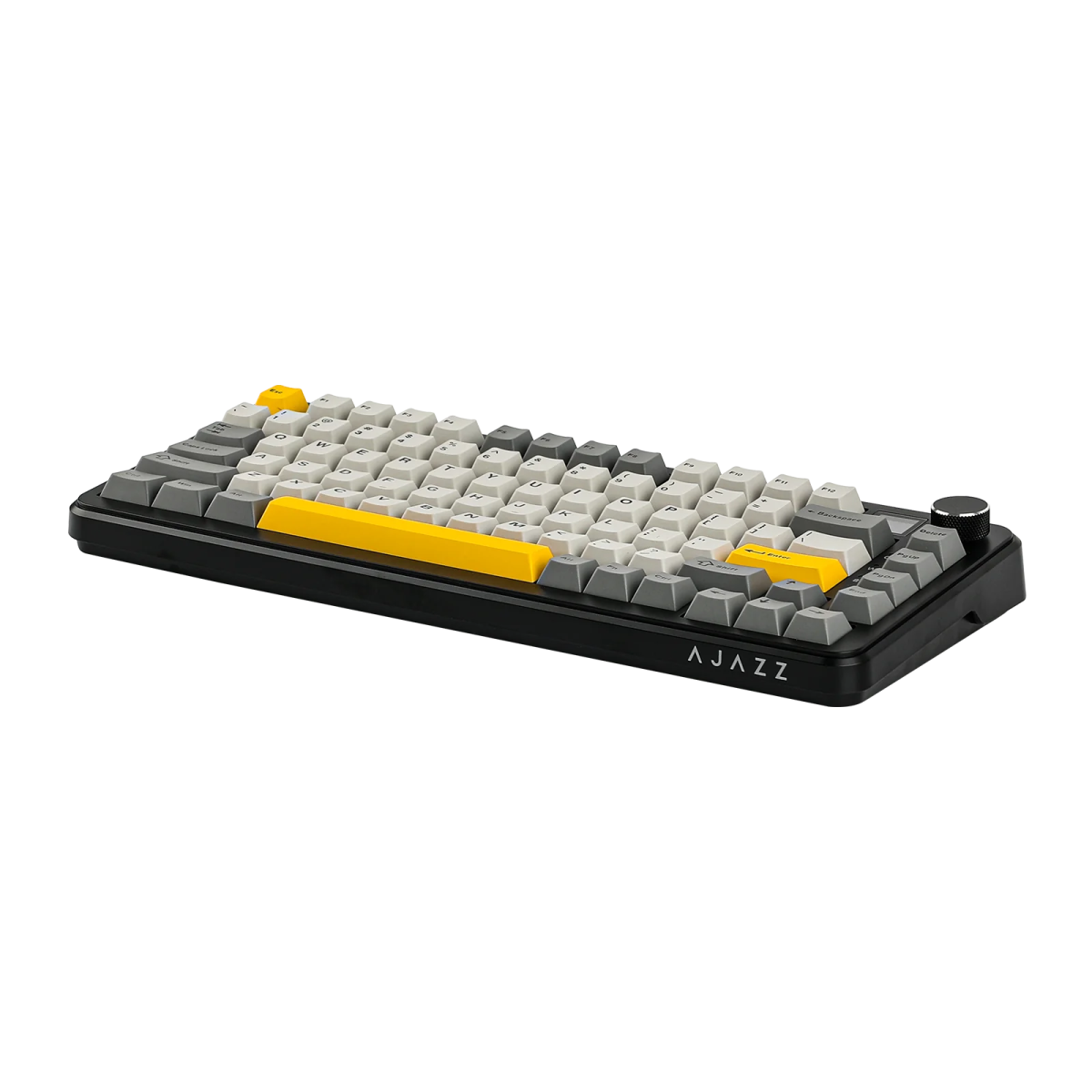 Ajazz AK820 MAX Black - Gray - Yellow Magnetic keyboard RGB With Screen Wired&Wireless(Magnetic switch) - I Gaming Computer | Australia Wide Shipping | Buy now, Pay Later with Afterpay, Klarna, Zip, Latitude & Paypal