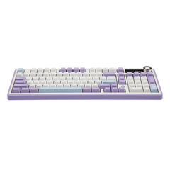 Ajazz AK980 Purple - White - Blue Mechanical keyboard With Screen RGB Wired&Wireless (Maillard switch) - I Gaming Computer | Australia Wide Shipping | Buy now, Pay Later with Afterpay, Klarna, Zip, Latitude & Paypal