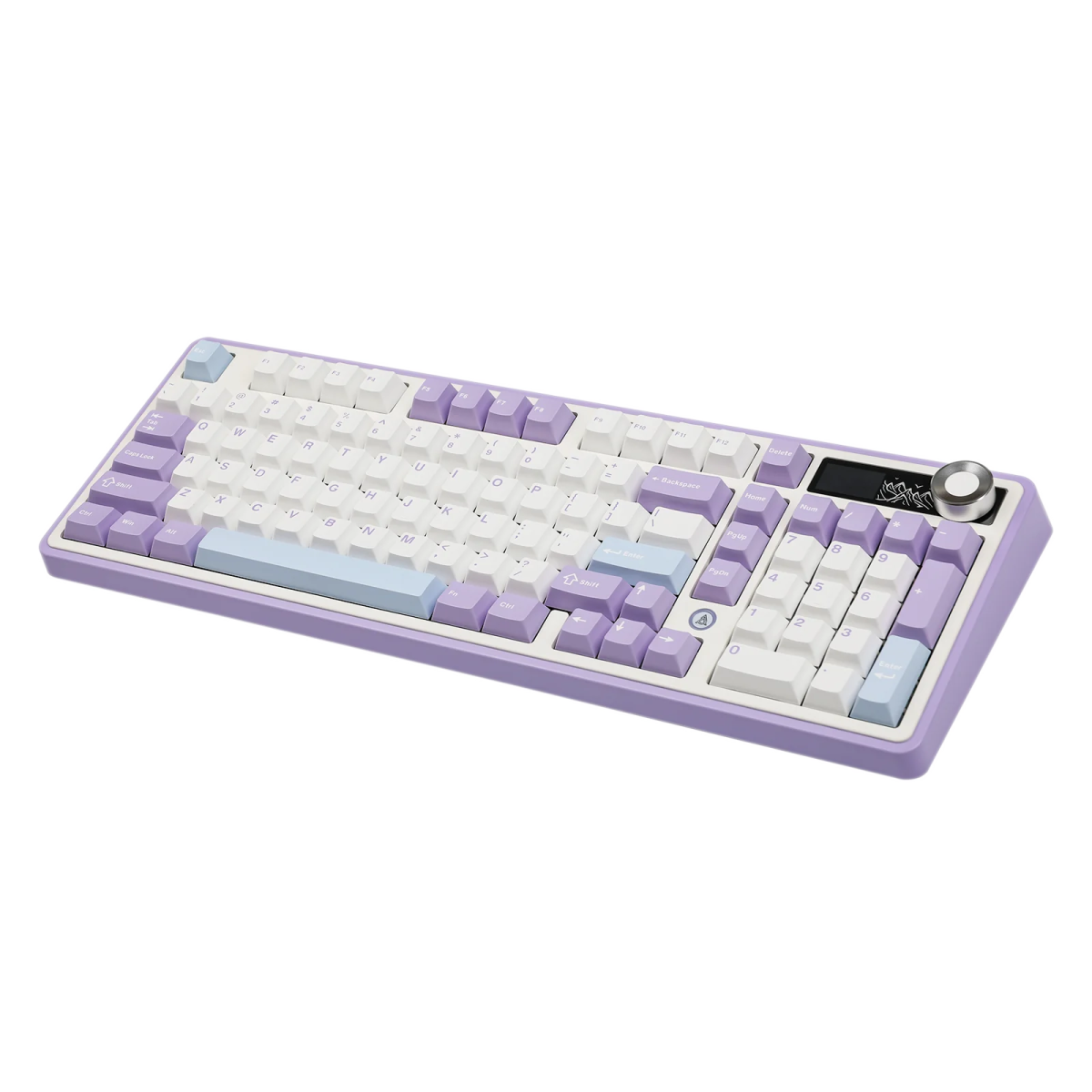 Ajazz AK980 Purple - White - Blue Mechanical keyboard With Screen RGB Wired&Wireless (Maillard switch) - I Gaming Computer | Australia Wide Shipping | Buy now, Pay Later with Afterpay, Klarna, Zip, Latitude & Paypal