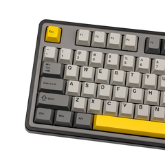 Ajazz AK980 Black - Gray - Yellow Mechanical keyboard With Screen RGB Wired&Wireless (Maillard switch) - I Gaming Computer | Australia Wide Shipping | Buy now, Pay Later with Afterpay, Klarna, Zip, Latitude & Paypal