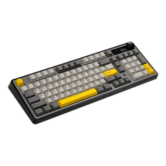 Ajazz AK980 Black - Gray - Yellow Mechanical keyboard With Screen RGB Wired&Wireless (Maillard switch) - I Gaming Computer | Australia Wide Shipping | Buy now, Pay Later with Afterpay, Klarna, Zip, Latitude & Paypal