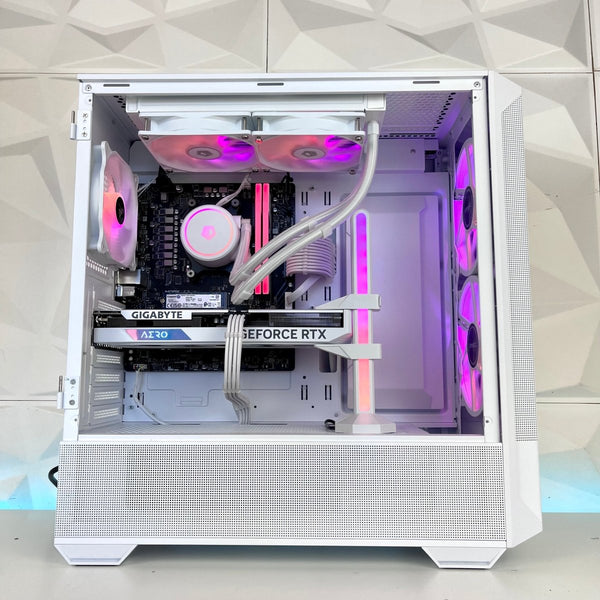Gaming PC  | AM4 Ryzen 5600/5700x | RTX 4060/4060 Ti Ultra OC | Arctic White