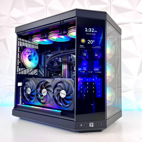 IGaming Ryzen AMD AM5 | RTX 4060 ti/4070/5070/5070 ti/5080, AMD 9070/9070 XT | Y70 Touch Pro