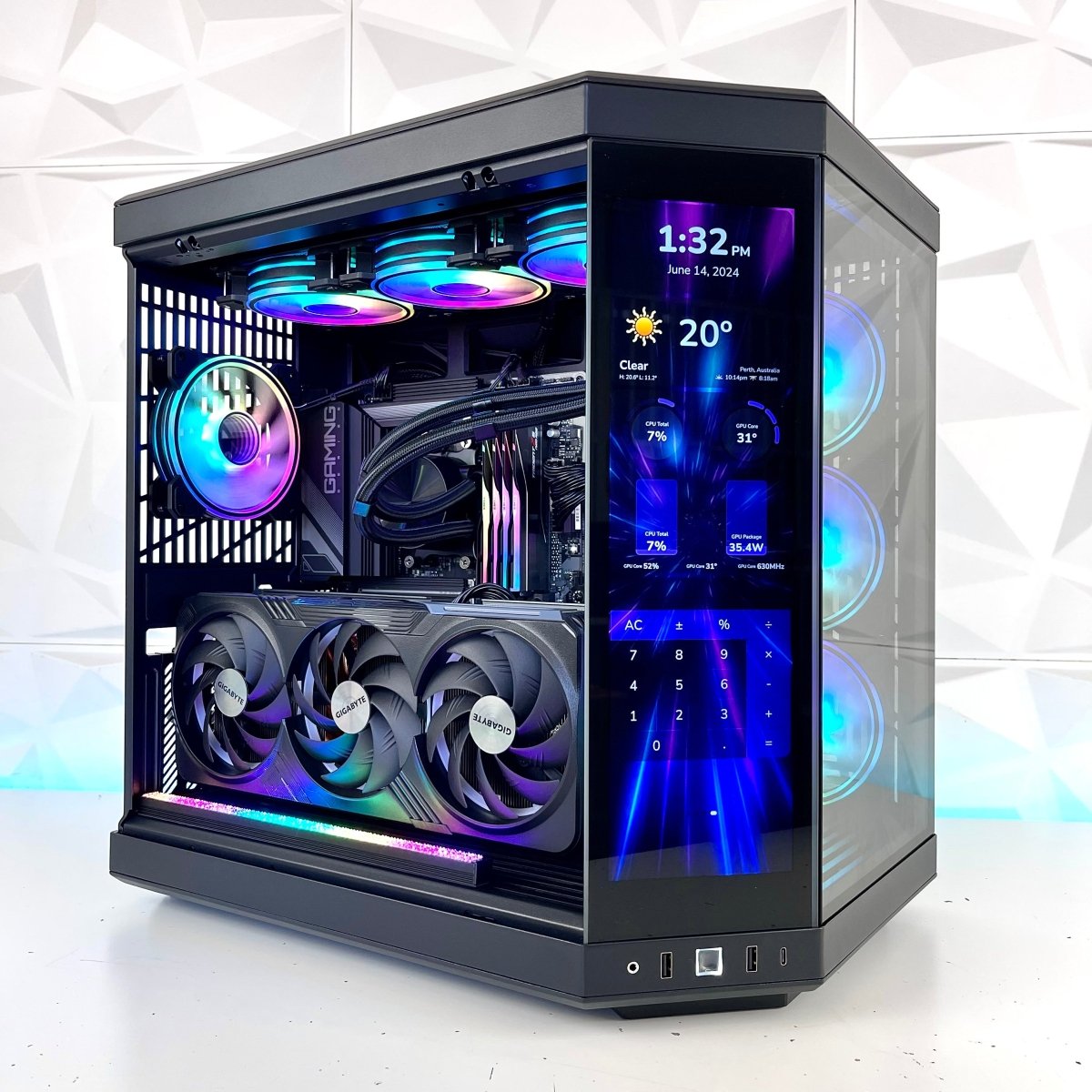 IGaming Core i7/9 14900KF | RTX 4070TI Super - 4090 | Y70 Touch Pro - I Gaming Computer | Australia Wide Shipping | Buy now, Pay Later with Afterpay, Klarna, Zip, Latitude & Paypal