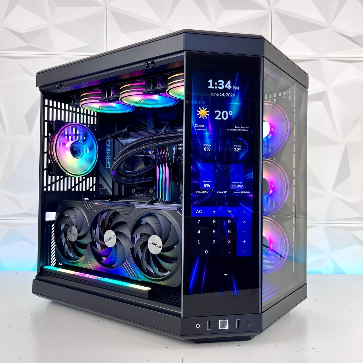 IGaming Core i7/9 14900KF | RTX 4070TI Super - 4090 | Y70 Touch Pro - I Gaming Computer | Australia Wide Shipping | Buy now, Pay Later with Afterpay, Klarna, Zip, Latitude & Paypal