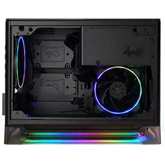 InWin A1 Prime Tempered Glass Mini Tower Mini-ITX Case with 750W Power Supply - Black