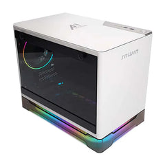 InWin A1 Prime Tempered Glass Mini Tower Mini-ITX Case with 750W Power Supply - White