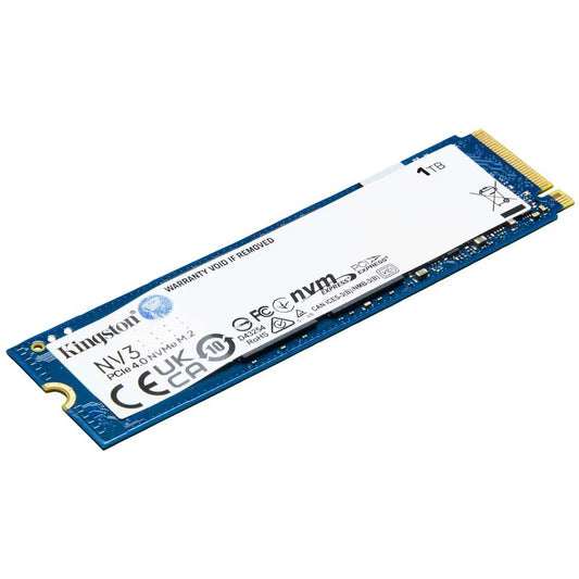 Kingston NV3 PCIe Gen4 NVMe M.2 SSD - 1TB  side view 