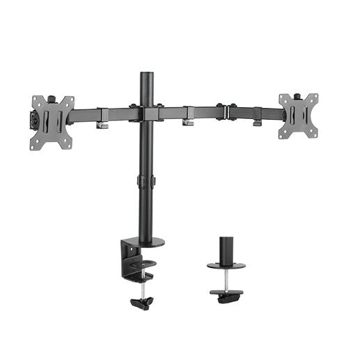 Brateck Dual Screens Economical Double Joint Articulating Steel Monitor Arm - I Gaming Computer | Australia Wide Shipping | Buy now, Pay Later with Afterpay, Klarna, Zip, Latitude & Paypal