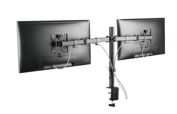 Brateck Dual Screens Economical Double Joint Articulating Steel Monitor Arm - I Gaming Computer | Australia Wide Shipping | Buy now, Pay Later with Afterpay, Klarna, Zip, Latitude & Paypal