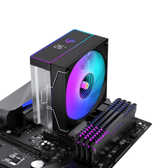 LovingCool AP - 400 ARGB LED CPU Cooler Black - I Gaming Computer | Australia Wide Shipping | Buy now, Pay Later with Afterpay, Klarna, Zip, Latitude & Paypal