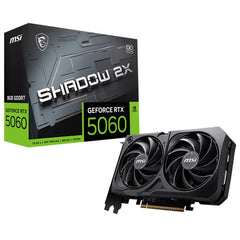 MSI GeForce RTX 5060 8G Shadow 2X OC Graphics Card - I Gaming Computer | Australia Wide Shipping | Buy now, Pay Later with Afterpay, Klarna, Zip, Latitude & Paypal