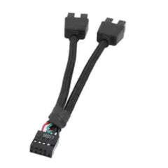 Motherboard 9pin USB Header Splitter - I Gaming Computer | Australia Wide Shipping | Buy now, Pay Later with Afterpay, Klarna, Zip, Latitude & Paypal