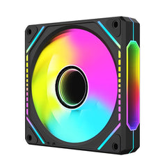 COOLMOON Prism Block Wireless ARGB 120mm PWM fan Forward Black - I Gaming Computer | Australia Wide Shipping | Buy now, Pay Later with Afterpay, Klarna, Zip, Latitude & Paypal
