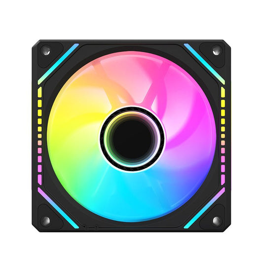 COOLMOON Prism Block Wireless ARGB 120mm PWM fan Forward Black - I Gaming Computer | Australia Wide Shipping | Buy now, Pay Later with Afterpay, Klarna, Zip, Latitude & Paypal