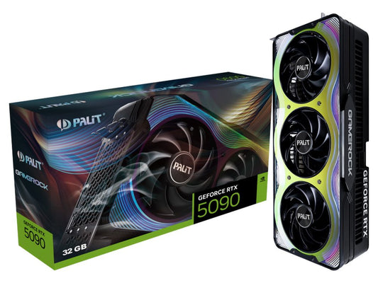 Palit GeForce RTX 5090 GameRock 32GB GDDR7 - I Gaming Computer | Australia Wide Shipping | Buy now, Pay Later with Afterpay, Klarna, Zip, Latitude & Paypal