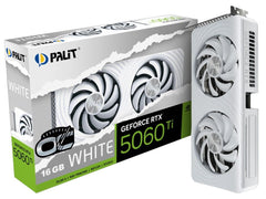 Palit GeForce RTX 5060 Ti White OC 16GB Graphics Card - I Gaming Computer | Australia Wide Shipping | Buy now, Pay Later with Afterpay, Klarna, Zip, Latitude & Paypal
