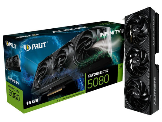 Palit GeForce RTX 5080 Infinity 3 GDDR7 16GB - I Gaming Computer | Australia Wide Shipping | Buy now, Pay Later with Afterpay, Klarna, Zip, Latitude & Paypal