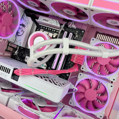 Gaming PC Pink Edition AMD AM5 Lone Warrior - I Gaming Computer | Australia Wide Shipping | Buy now, Pay Later with Afterpay, Klarna, Zip, Latitude & Paypal