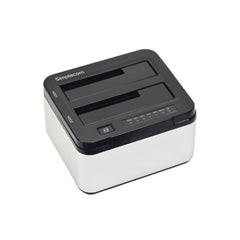 Simplecom SD322 Dual Bay USB 3.0 Aluminium Docking Station for 2.5" and 3.5" SATA HDD Black - I Gaming Computer | Australia Wide Shipping | Buy now, Pay Later with Afterpay, Klarna, Zip, Latitude & Paypal