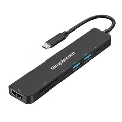 Simplecom CH547 USB-C 7-in-1 Multiport Adapter USB Hub HDMI Card Reader PD - I Gaming Computer | Australia Wide Shipping | Buy now, Pay Later with Afterpay, Klarna, Zip, Latitude & Paypal