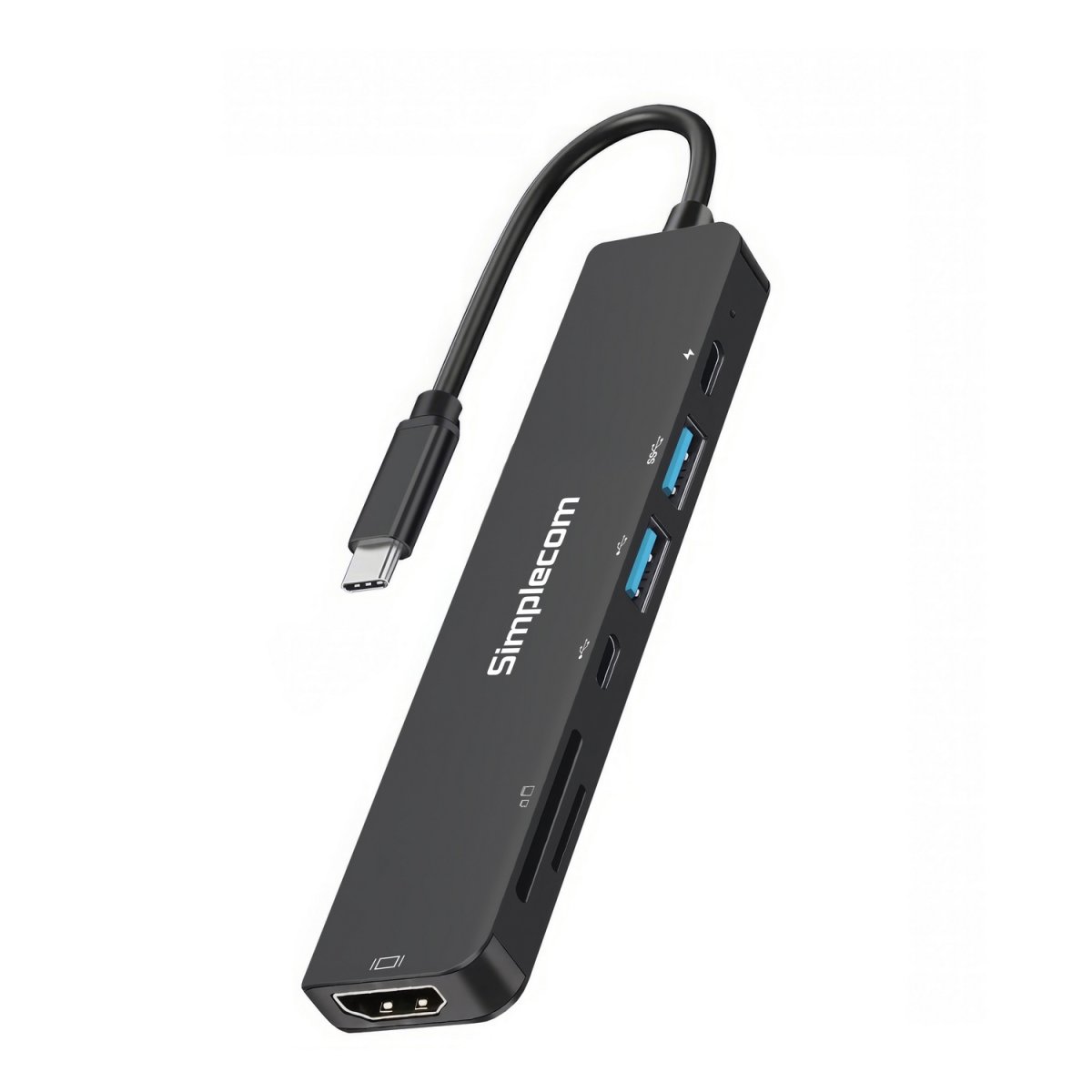 Simplecom CH547 USB-C 7-in-1 Multiport Adapter USB Hub HDMI Card Reader PD - I Gaming Computer | Australia Wide Shipping | Buy now, Pay Later with Afterpay, Klarna, Zip, Latitude & Paypal