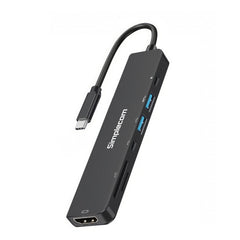 Simplecom CH547 USB-C 7-in-1 Multiport Adapter USB Hub HDMI Card Reader PD - I Gaming Computer | Australia Wide Shipping | Buy now, Pay Later with Afterpay, Klarna, Zip, Latitude & Paypal