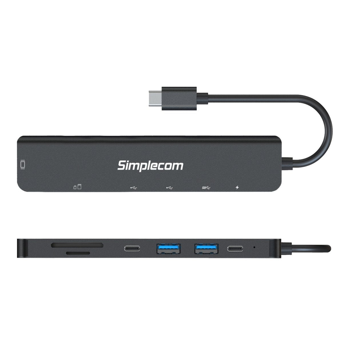 Simplecom CH547 USB-C 7-in-1 Multiport Adapter USB Hub HDMI Card Reader PD - I Gaming Computer | Australia Wide Shipping | Buy now, Pay Later with Afterpay, Klarna, Zip, Latitude & Paypal