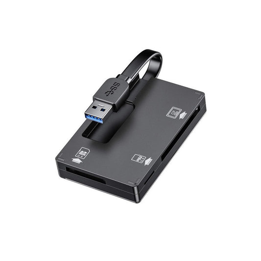 Simplecom CR309 3-Slot SuperSpeed USB 3.0 Card Reader with Card Storage Case - I Gaming Computer | Australia Wide Shipping | Buy now, Pay Later with Afterpay, Klarna, Zip, Latitude & Paypal