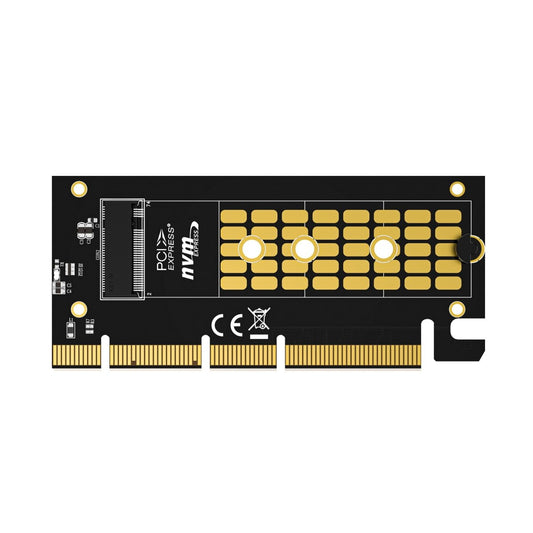Simplecom EC415B NVMe M.2 SSD to PCIe x4 x8 x16 Expansion Card with Aluminium Heat Sink Black - I Gaming Computer | Australia Wide Shipping | Buy now, Pay Later with Afterpay, Klarna, Zip, Latitude & Paypal