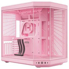 Hyte Y70 Tempered Glass Mid Tower Case Strawberry Milk - I Gaming Computer | Australia Wide Shipping | Buy now, Pay Later with Afterpay, Klarna, Zip, Latitude & Paypal