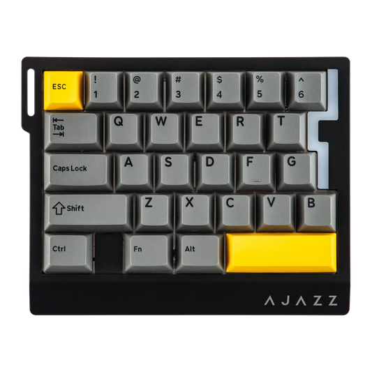 Ajazz AK029 Black - Yellow Compact 29 - Key Magnetic keyboard RGB Wired (Ice lsland switch) - I Gaming Computer | Australia Wide Shipping | Buy now, Pay Later with Afterpay, Klarna, Zip, Latitude & Paypal